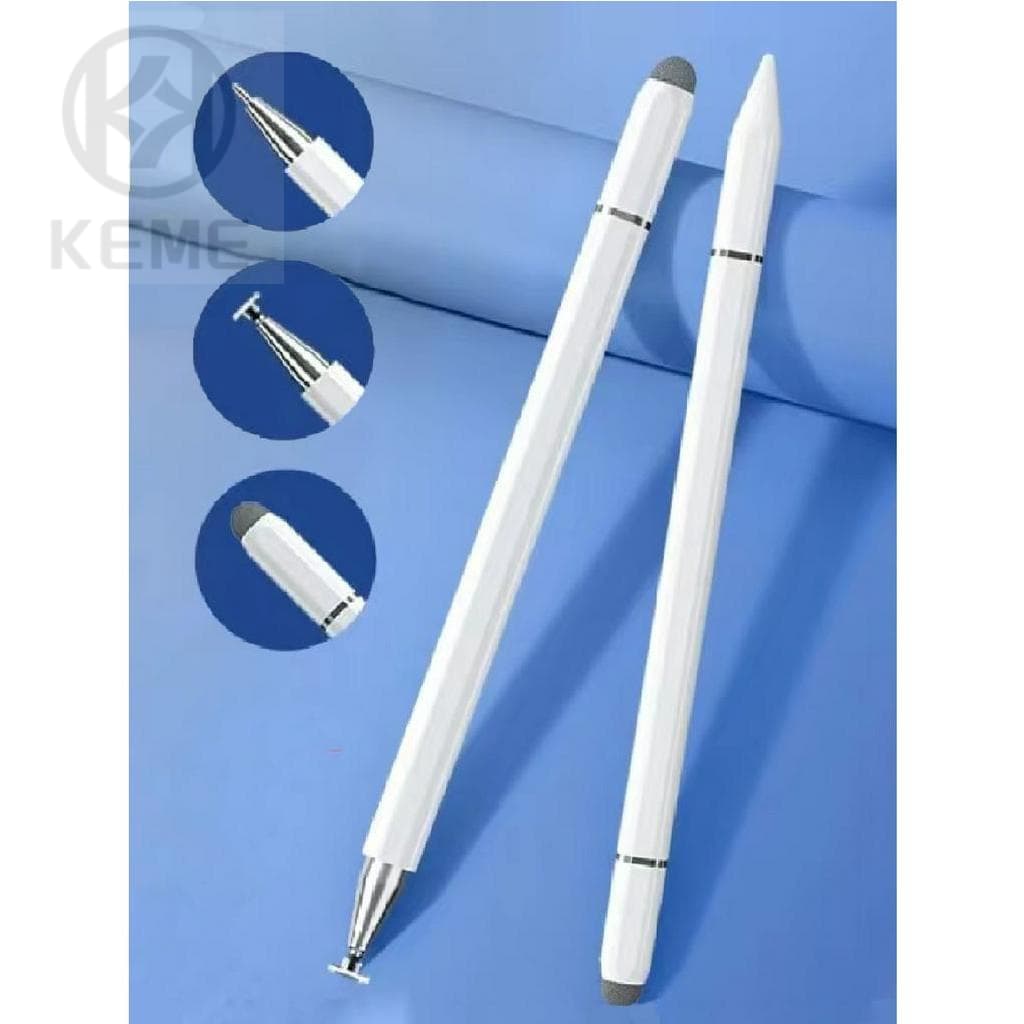 Caneta Touch Capacitiva Tela Stylus 3in1 Universal Magnética