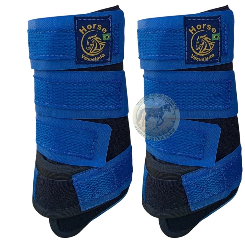 Caneleira cavalo Boleteira De Velcros Hause Vaquejada dianteira