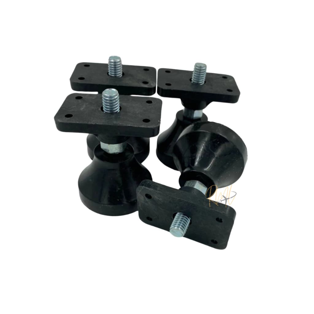 PÉ NIVELADOR PLÁSTICO P/ MESA DE BILHAR SINUCA SNOOKER