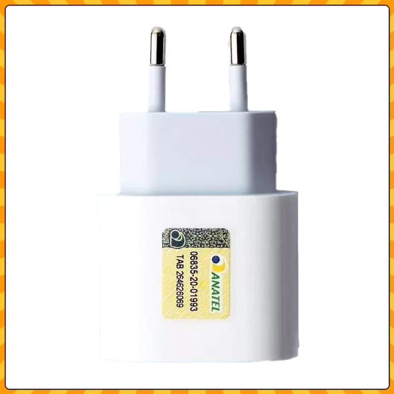 Carregador 20W energia  USB-C De 20W  IPhone– Carregamento Rápido Origina de Alta Qualidade