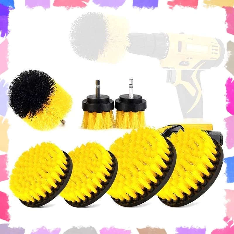Escovas De Limpeza Pesada Para Parafusadeira Furadeira