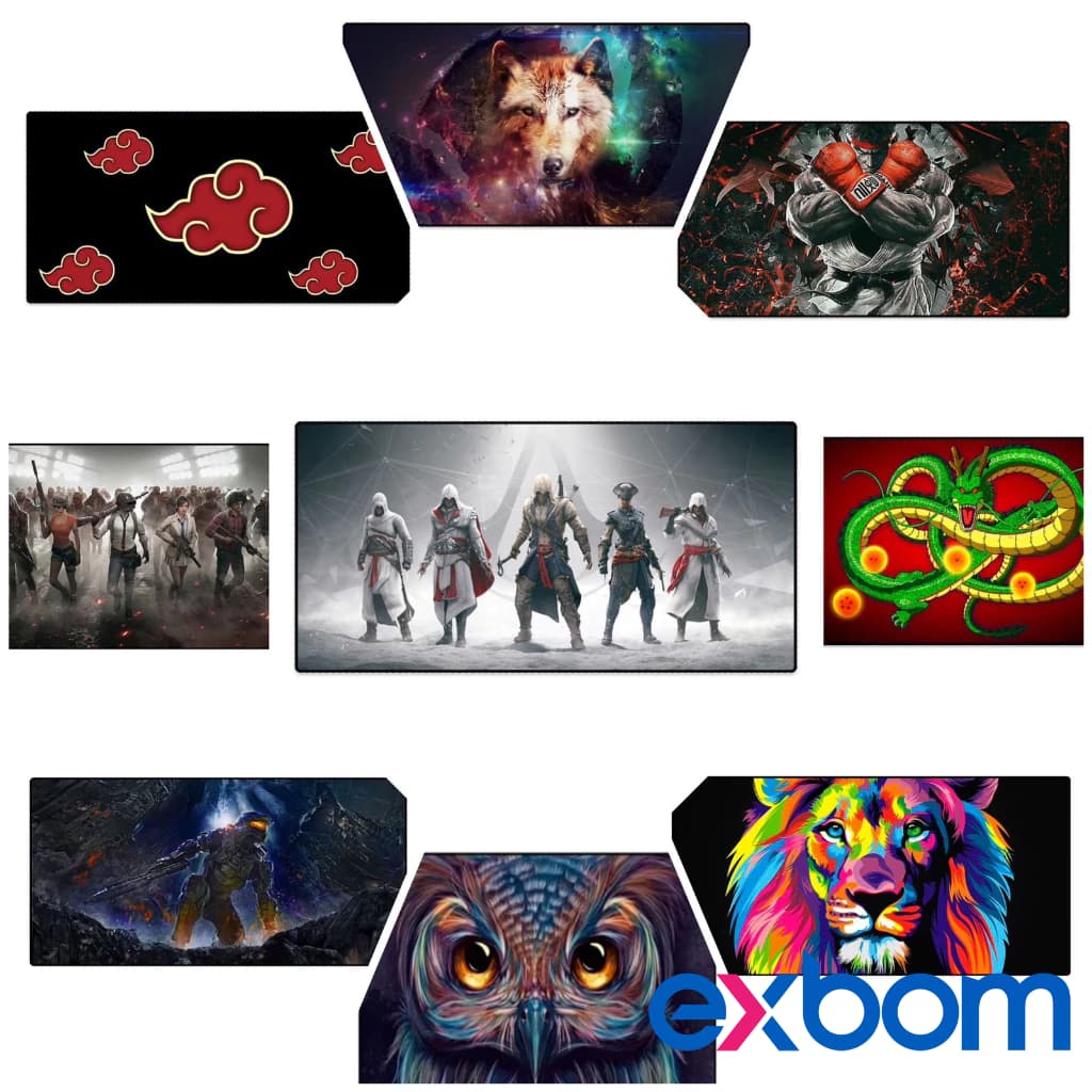 Mouse Pad Gamer 70x35cm Grande (diversos Modelos)
