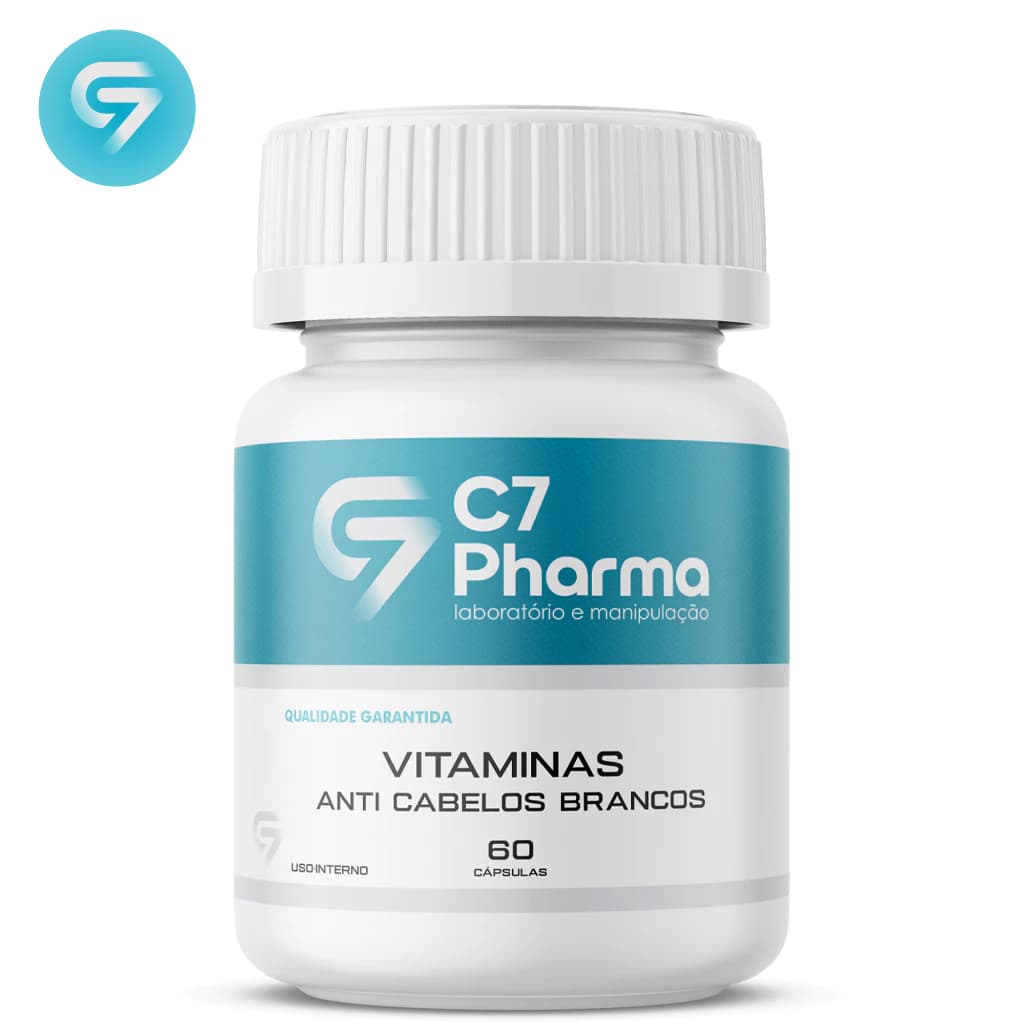 Vitaminas Anti Cabelos Brancos