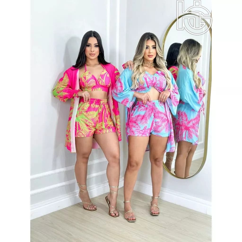 Conjunto Kimono Verão