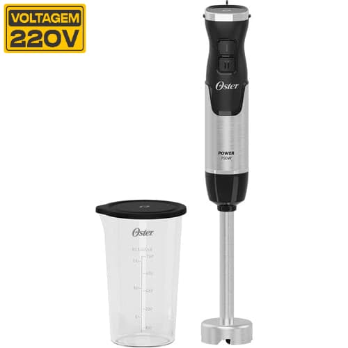 Mixer Power Oster Black Inox Omix370 220v
