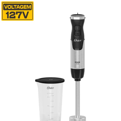Mixer Power Oster Black Inox Omix370 127v