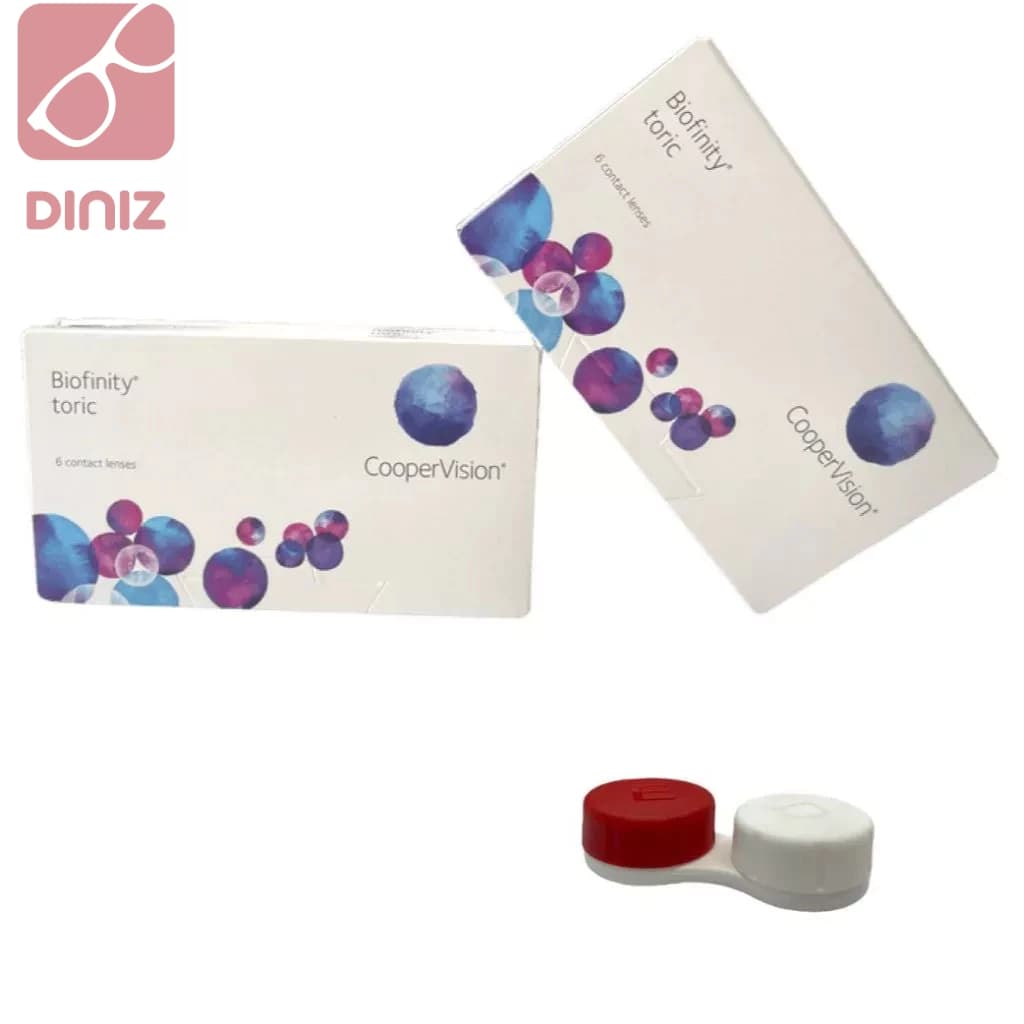 02 Caixas Lente De Contato Biofinity Coopervision Astigmatismo Tórica