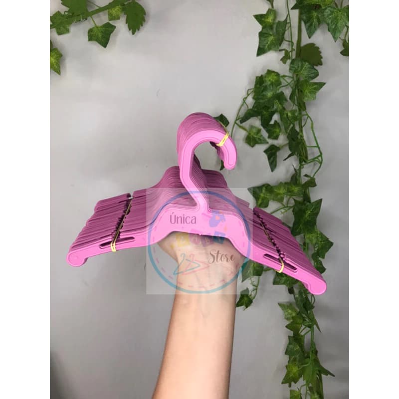 Kit 30 Cabides Baby Rosa Infantil ENXOVAL!!