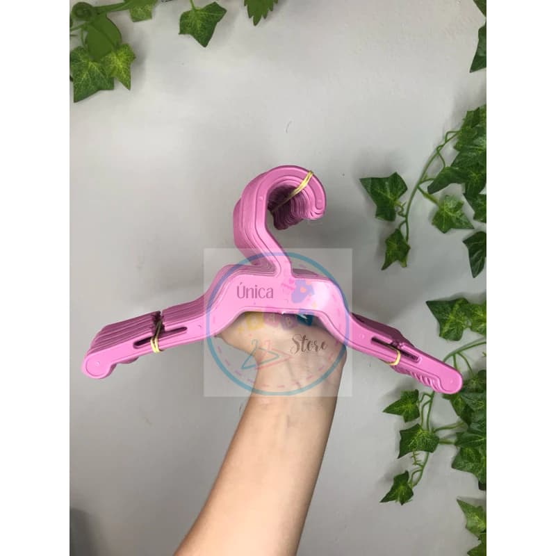 Kit 50 Cabides Baby Rosa Infantil ENXOVAL!!