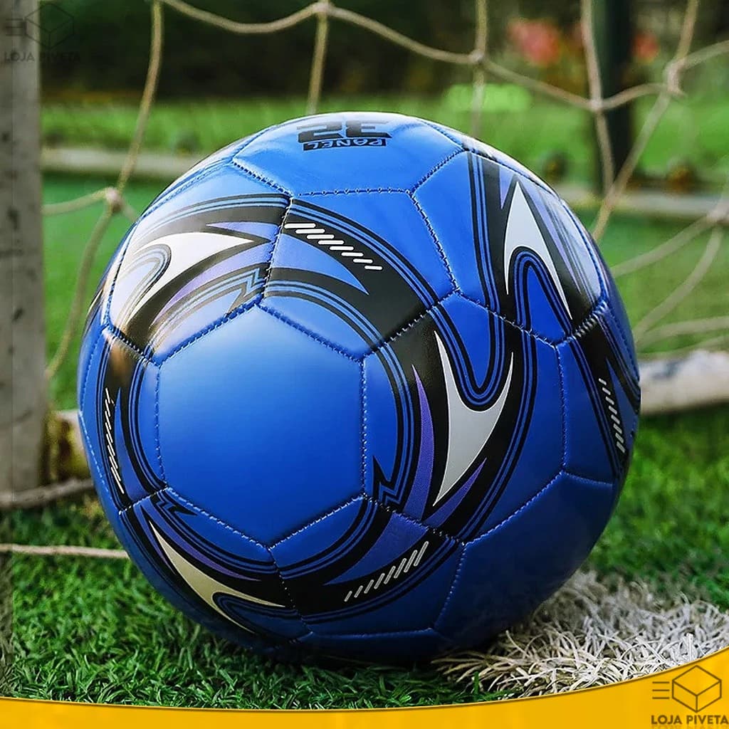 Bola de Futebol Para Campo Costurada N°5 Profissional 25cm Treino Futebol Society Reforçada