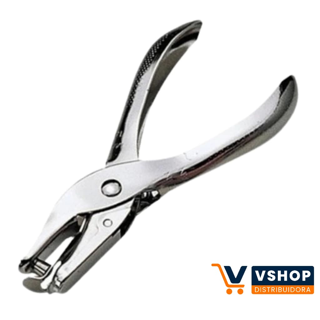 Perfurador Furador de Papel Alicate 1 Furo em Metal Aço Resistente MasterPrint