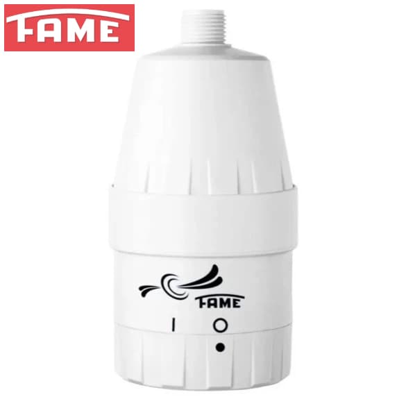 Aquecedor Elétrico de Água Elétrico Fame Clima Frio Para Pia e Lavatório Branco 220V