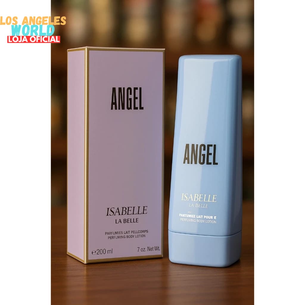 Angel 200ml Isabelle La Belle Creme Corporal Hidratante Sedutor Original atraente fixa perfume
