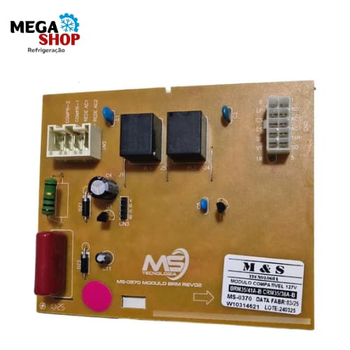 Placa Módulo Geladeira Brm35 Brm41 Bru49 Crm35 326059370 MS0370