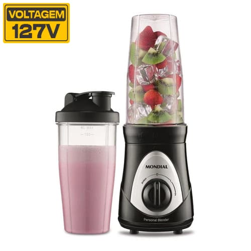 Liquidificador Blender Portatil Mondial Personal 127v