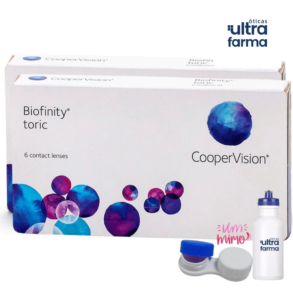 Lentes De Contato Biofinity Toric Para Astgmatismo- Coopervision