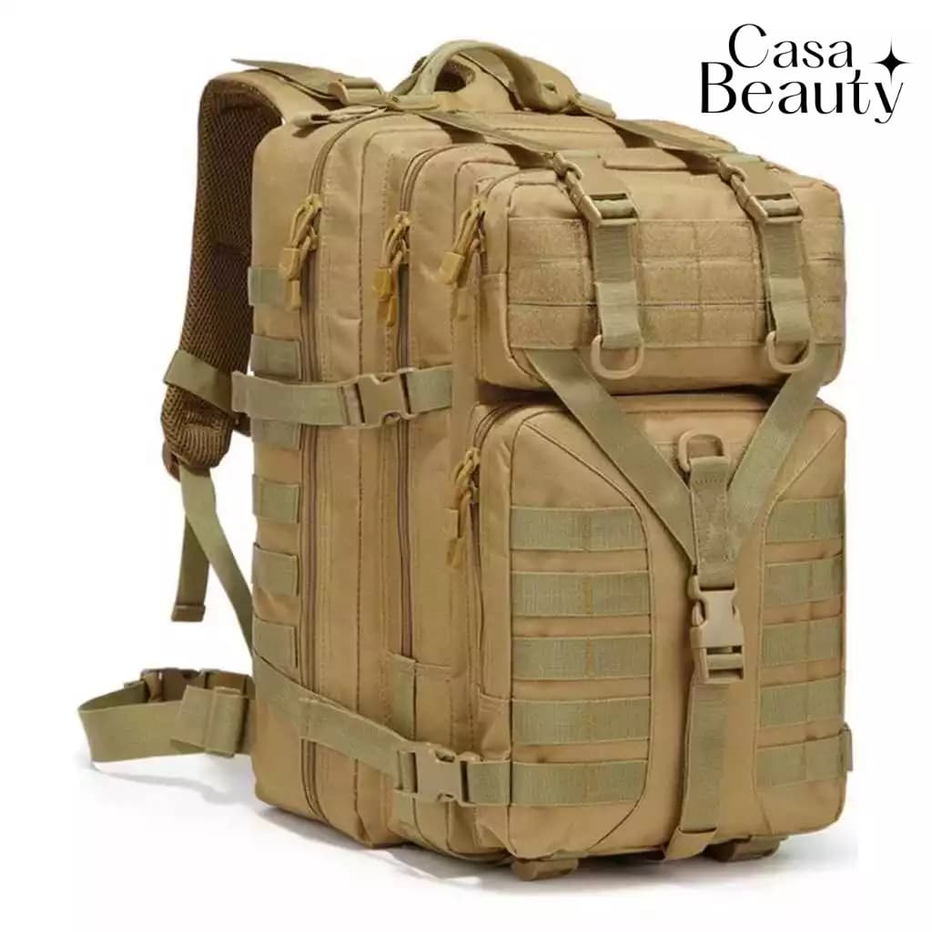 Mochila Militar Tática 50L Resistente Impermeável Multifuncional CASA BEAUTY