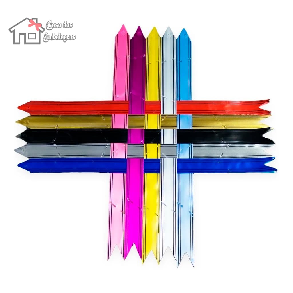 Kit 50 Laços Fácil para Presente P M G – Lembrancinhas Decorar Embalagens