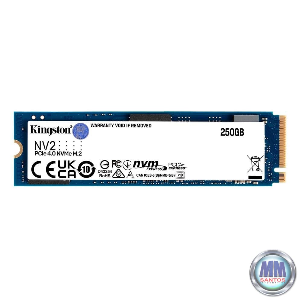 SSD Kingston NV2 250GB M.2 2280 NVMe PCIe SNV2S/250G