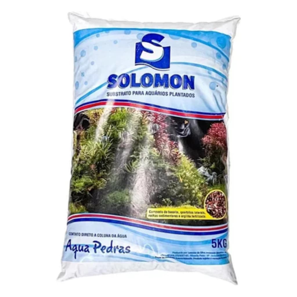 Substrato Fértil Para Aquário Plantado Solomon 5kg Aquascape - Pronto Para o Uso