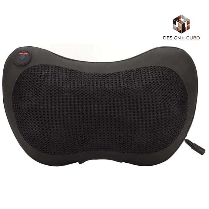 Massageador 8 Bolas Shiatsu Lombar Pescoço Bivolt