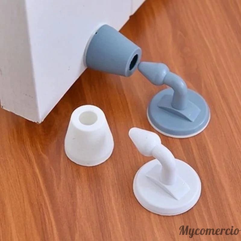 Trava de Porta Peso de Porta Batente Fixador Prendedor Adesivo Amortece Impacto Batedor Peso Segurador