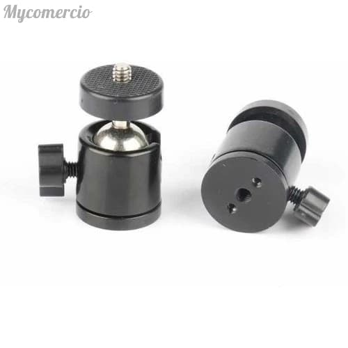 Cabeça De Tripé Mini Ball Head Rosca 1/4 Suporte