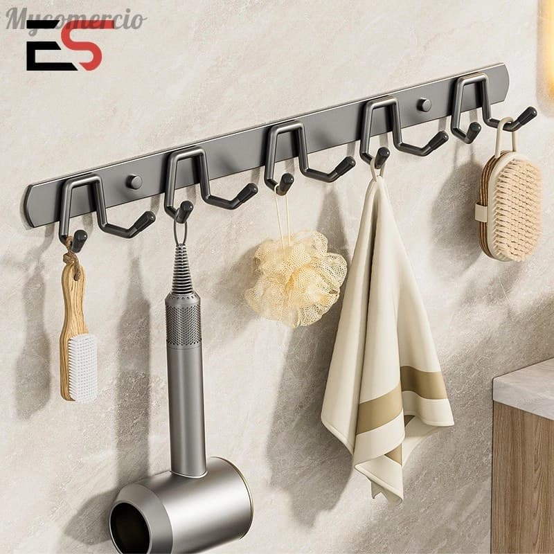 Ganchos Modernos Montados Na Parede Em Metal Perfeitos Para Toalhas Mochila Casacos  Roupas Chapéu Chave  Colher