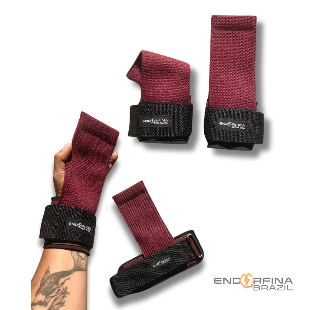 Strap Tala Larga Luva Halter Musculação Academia Crosstraining