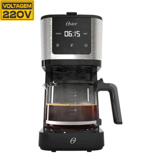 Cafeteira Oster Programável 1,5L C/ Display Digital - 220v