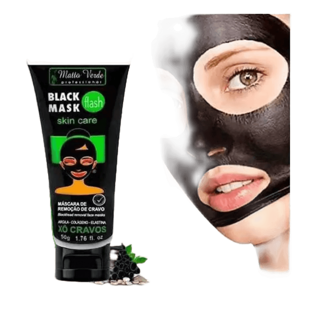 Mascara Bisnaga Black Mask Flash Matto Verde Xo Cravos