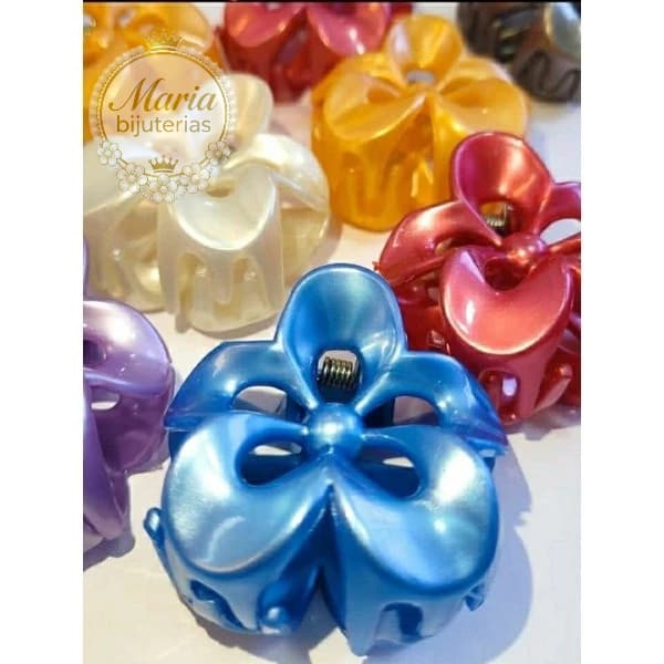 Kits 12 Peças Grampos piranha De Cabelo Flor De Feriado De Praia Barrettes - Raças