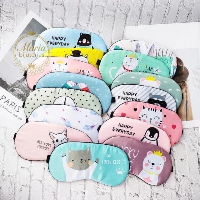 Kit 1 a 6  MASCARA DE OLHO Tampa Olho para Dormir de Olhos mascara para dormir mascara para viagem