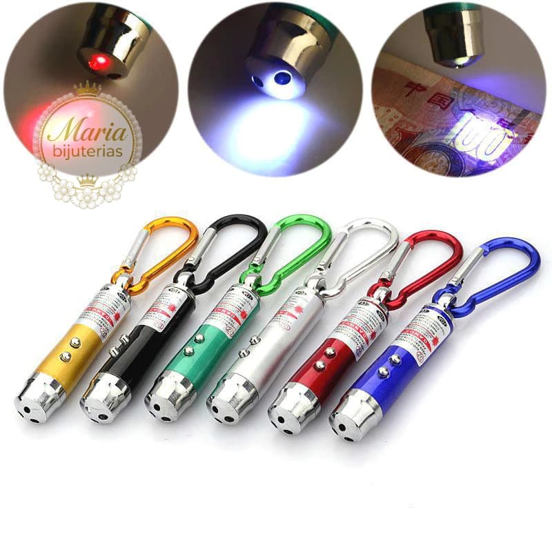 Caneta laser vermelho Alta qualidade 3 em 1 1mv 49 pés laser mini lanterna led feixe de luz ponteiro