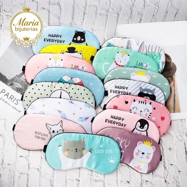 Kit 6 Mascara De Olho Tampa Olho para Dormir de Olhos mascara para dormir mascara para viagem