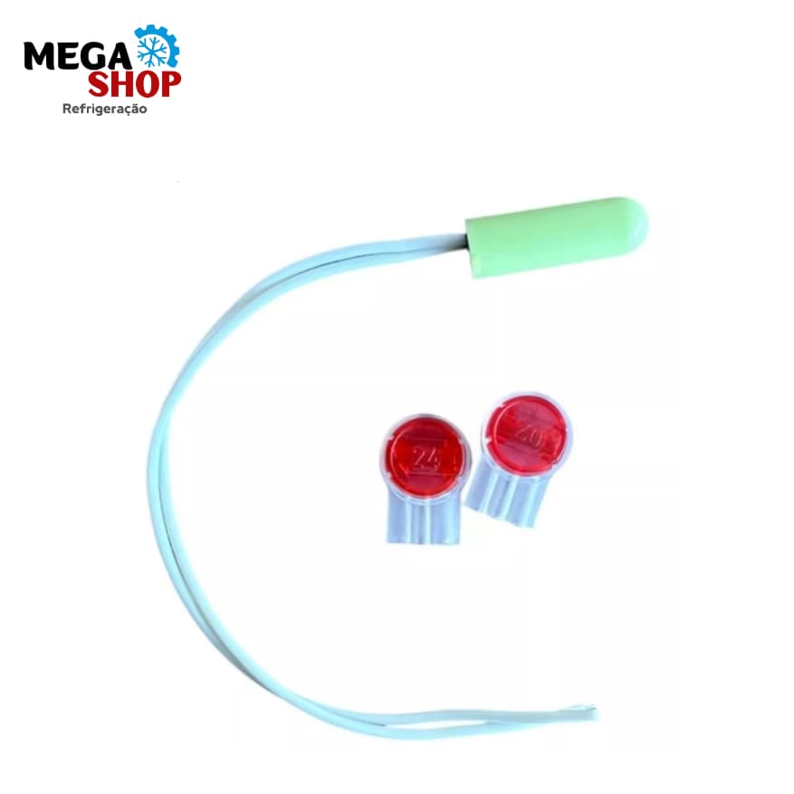 Sensor De Temperatura 2,7k Brastemp e Consul Crd37 Crd36 Crd45 Crd48 W10531315 IC025