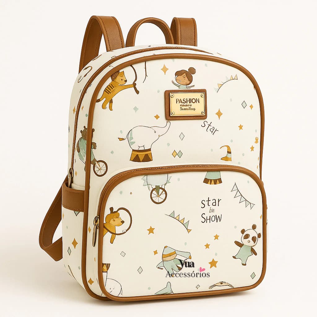 Mochila materninade menino e menina , bolsa de costas para passeio , escola , creche envio rapido