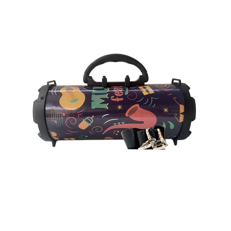 CAIXA GRASEP D-P14 ROXA INSTRUMENTOS - HIFI - USB - MICRO SD