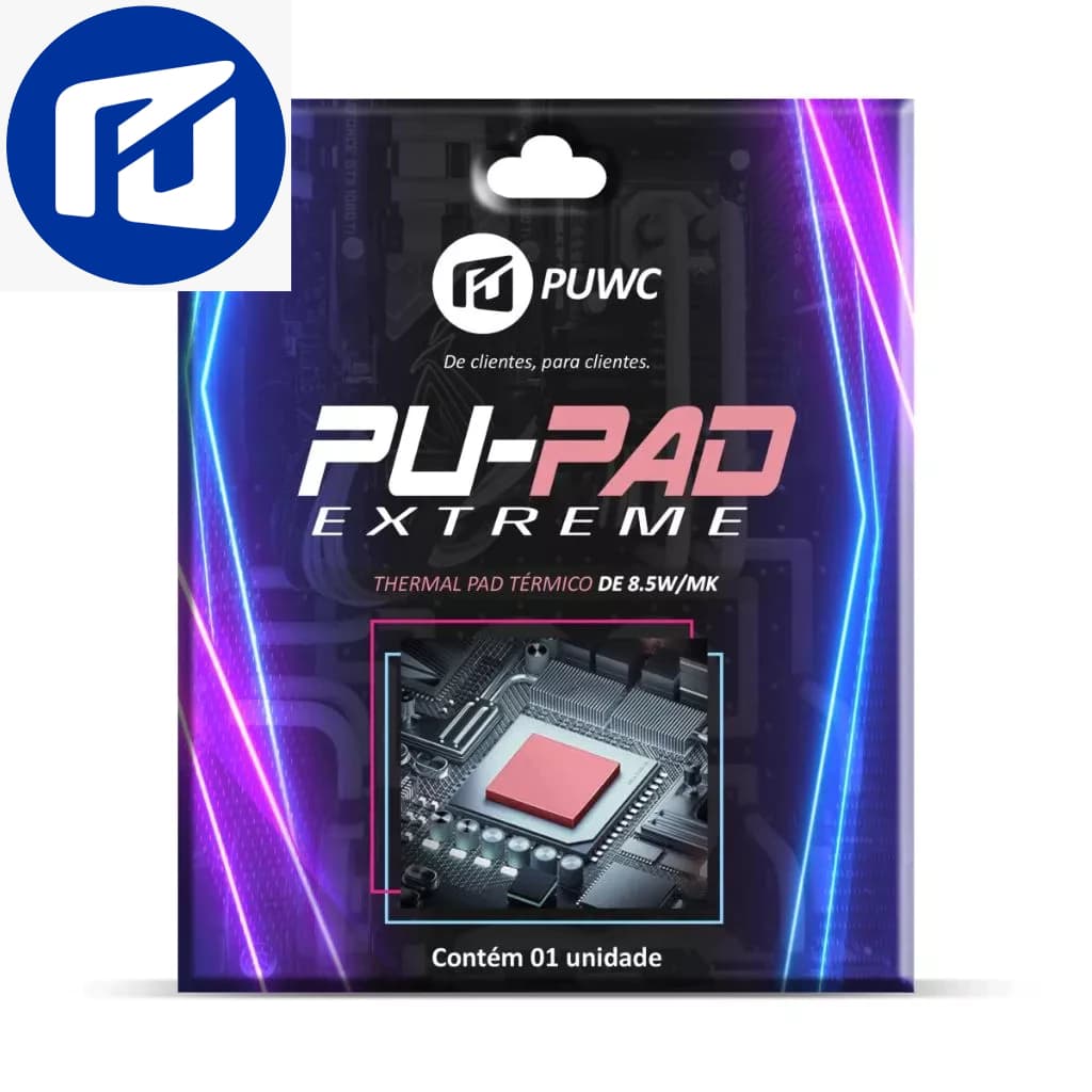 Thermal Pad 1mm CPU, GPU, Notebook, PS5, PS4, PS3, VRM, Xbox - 8.5w/mk Pu-pad