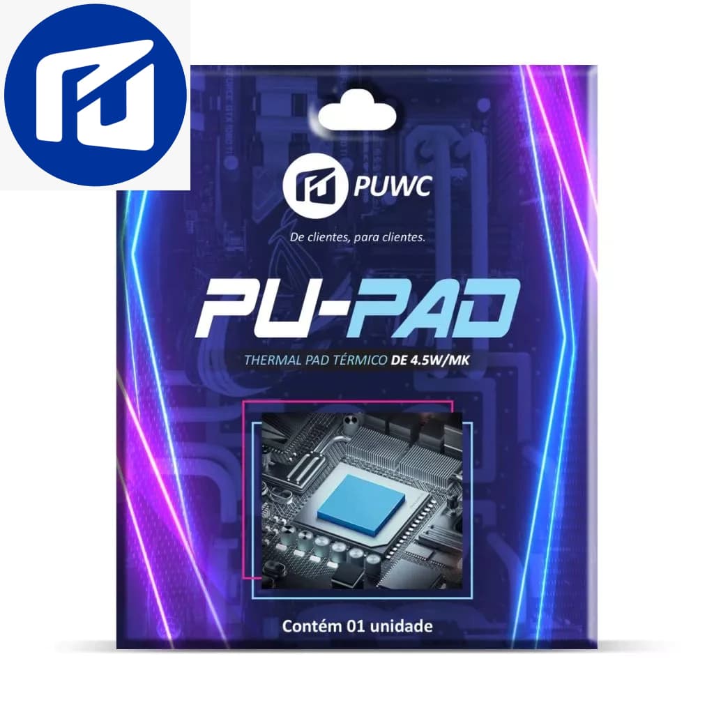 Thermal Pad 0.5mm CPU, GPU, Notebook, PS5, PS4, PS3, VRM, Xbox - 4.5w/mk Pu-pad