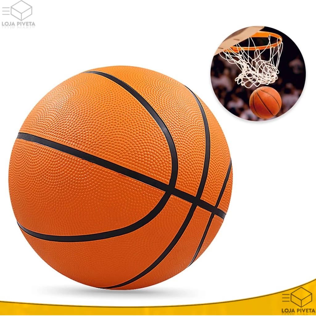 Bola de Basquete Profissional Tamanho Oficial N7 Borracha Resistente Quadra Cesta Basketball
