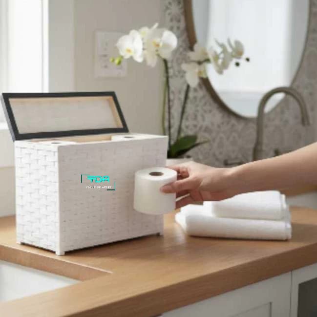 Cesto Organizador de Papel Higiênico