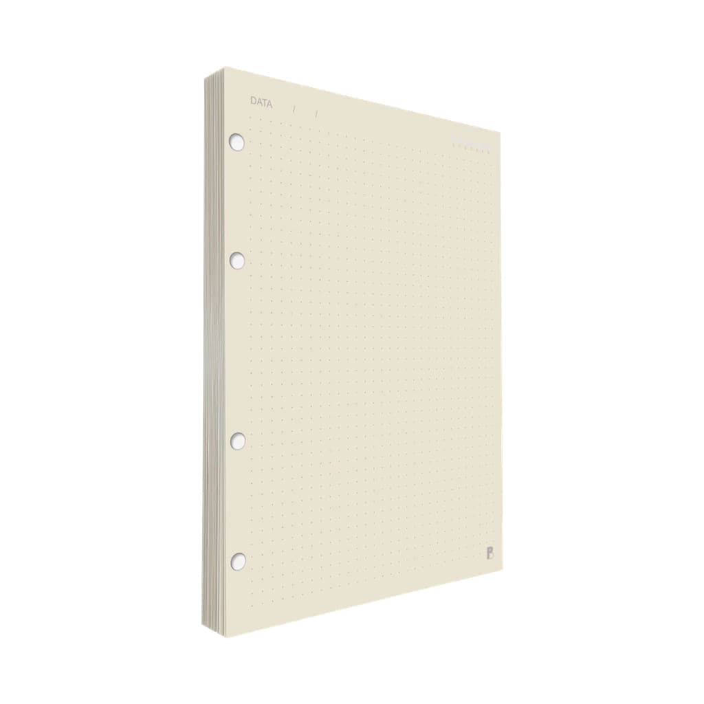 Refil Argolado Pontilhado 5x5 90g 80 folhas Universitário Colegial A5