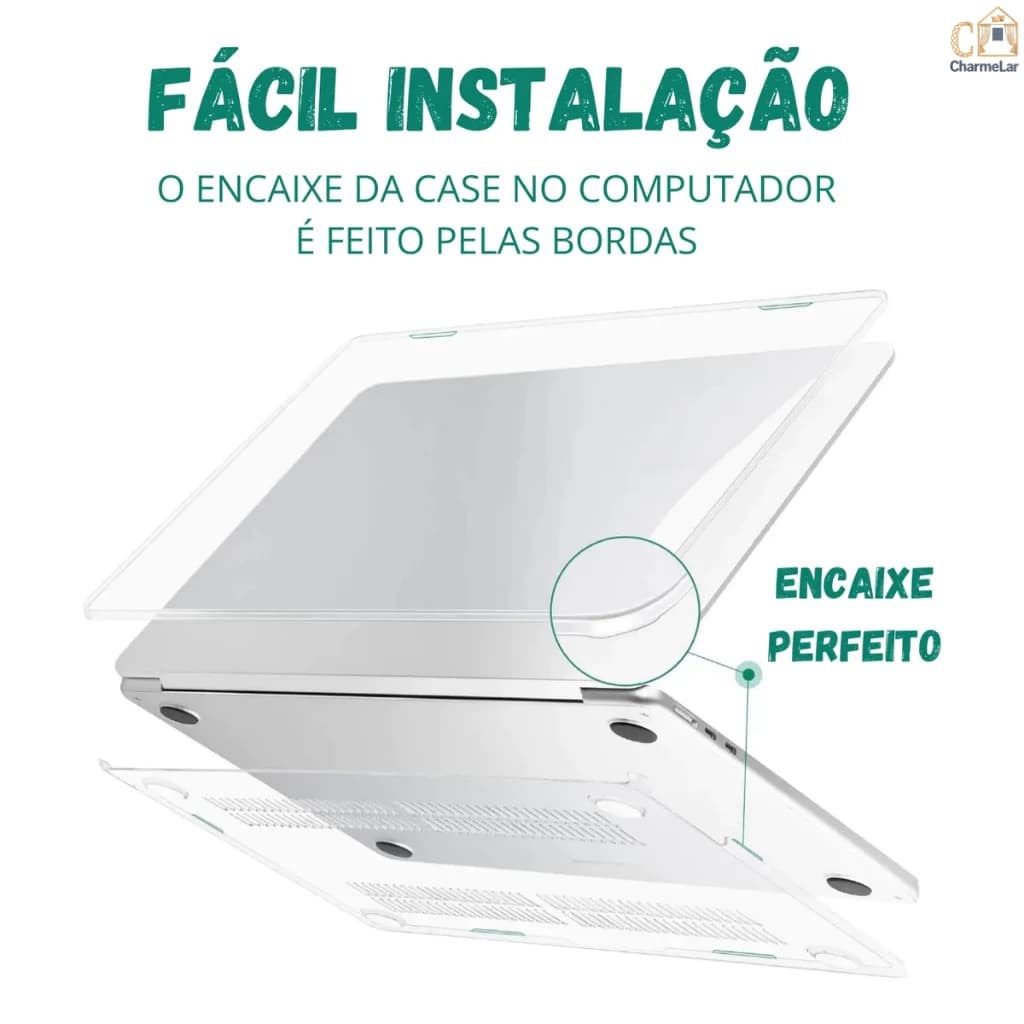 Capa Capinha Protetora Para Macbook Air Case Transparente