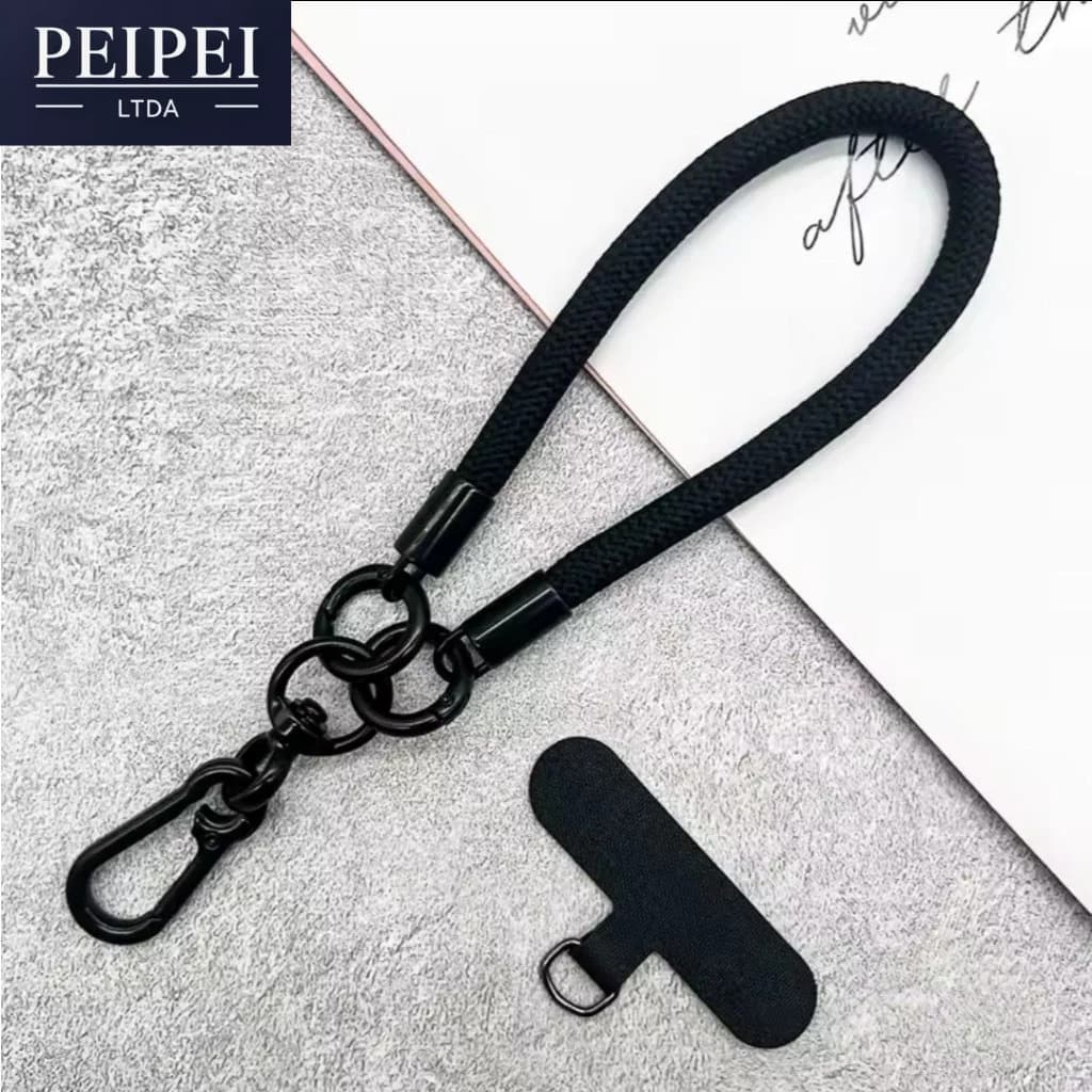 Pulseira Cordão Alça de Pulso para Celular Capinha Resistente Chaveiro Curto /Cartão de Fixação
