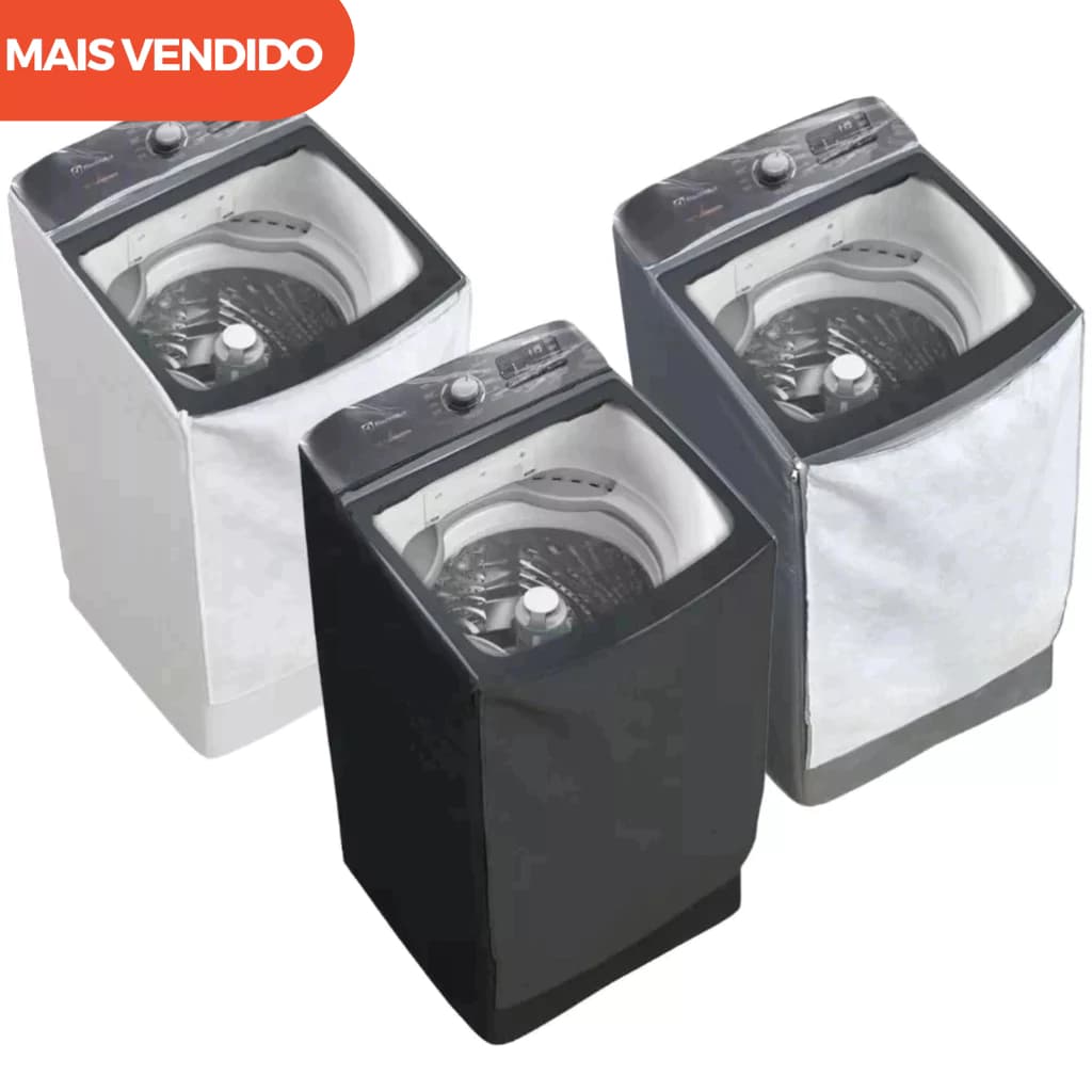 Capa Lavadora Electrolux 18kg Lee18 lei18 Impermeavel Reforçada Corino