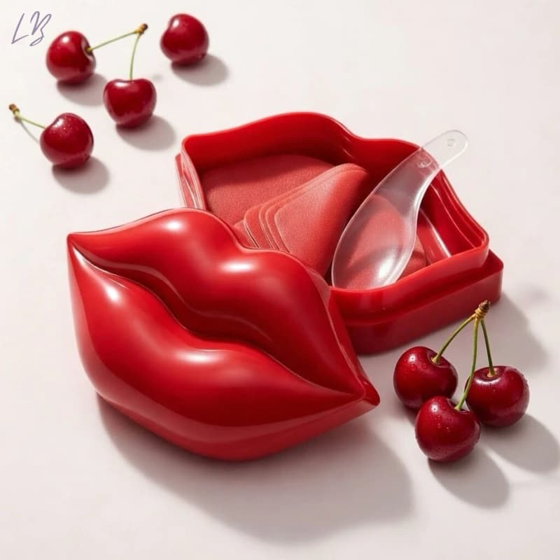 Máscara Labial hidratante Colágeno 20un, Repara e hidrata Lábios Secos, spa dos labios