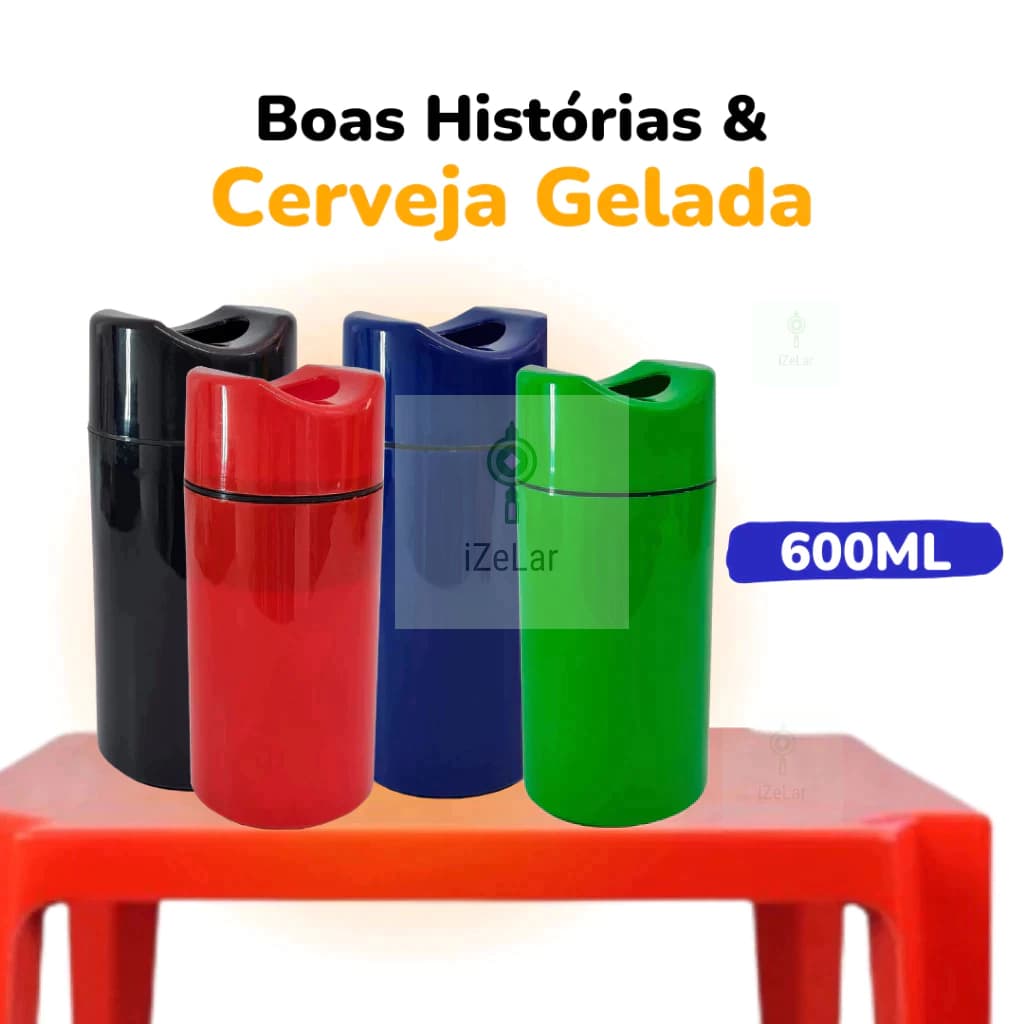 6 ou 4 und Porta Garrafa De Cerveja 600ml Isopor Térmico Camisinha De Cerveja Para Bebida Lanchonete