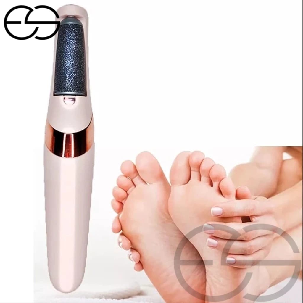 Lixador de Pé Elétrico - Esfoliador Tira Calos Pedicure Portátil ES