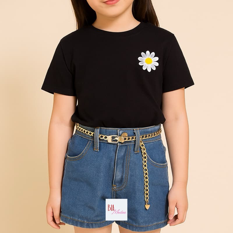 Cinto Grosso Infantil com Fivela 80cm